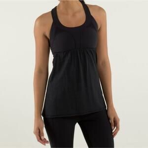 Lululemon Black 2 In Run Tank 8
